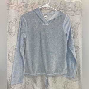 Ann Taylor LOFT Soft Blue Knit Top
